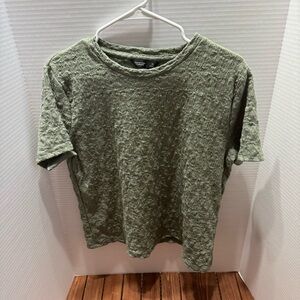 Textured Green T-shirt